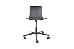 Bürodrehstuhl / vitra 'HAL' / schwarz - ohne Sitzkissen