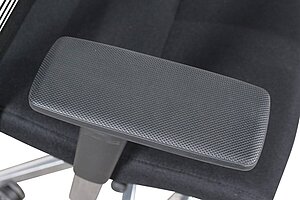 Bürodrehstuhl / Dauphin 'Lordo' / schwarz / Hartbodenrollen / NP 1195 EUR