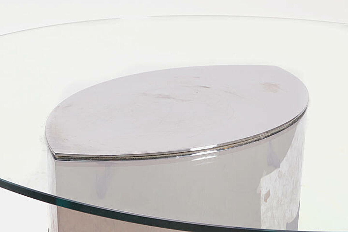 Glastisch / Loungetisch 'Lunario' von Knoll International - Design: Cini Boeri, Coffee Table