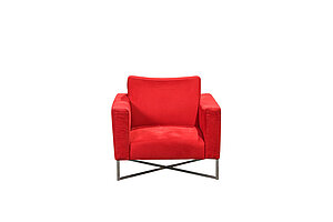 Loungesessel / KFF 'Luis Lounge' / rot / 2238 EUR