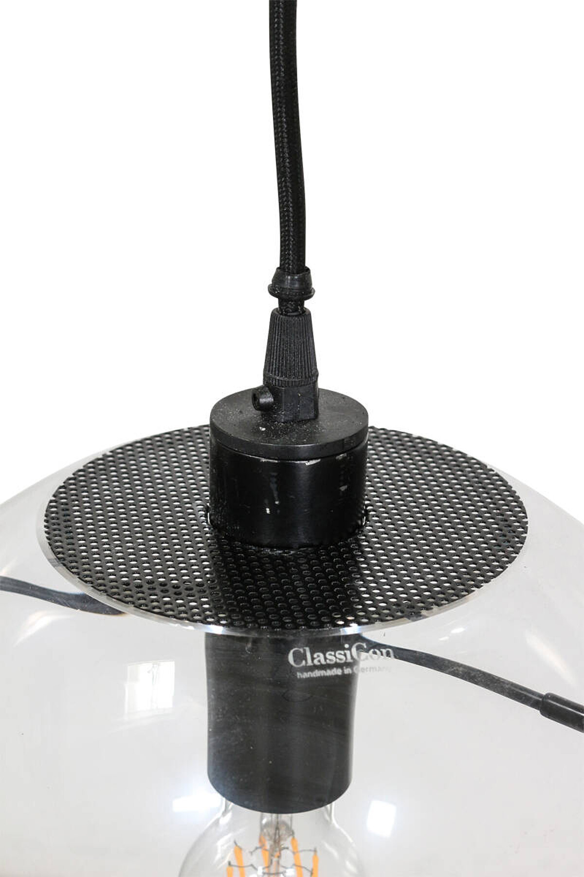 Hängeleuchte / ClassiCon 'Selene Pendant Lamp' / Glas / 20 cm Durchmesser