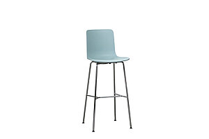 Barhocker / vitra 'HAL' / eisgrau / NP 345 EUR