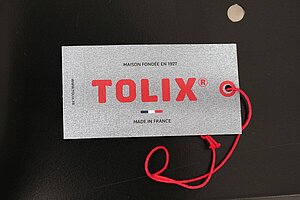 Besucherstuhl / Stapelstuhl / TOLIX 'CHAISE' / schwarz / stapelbar