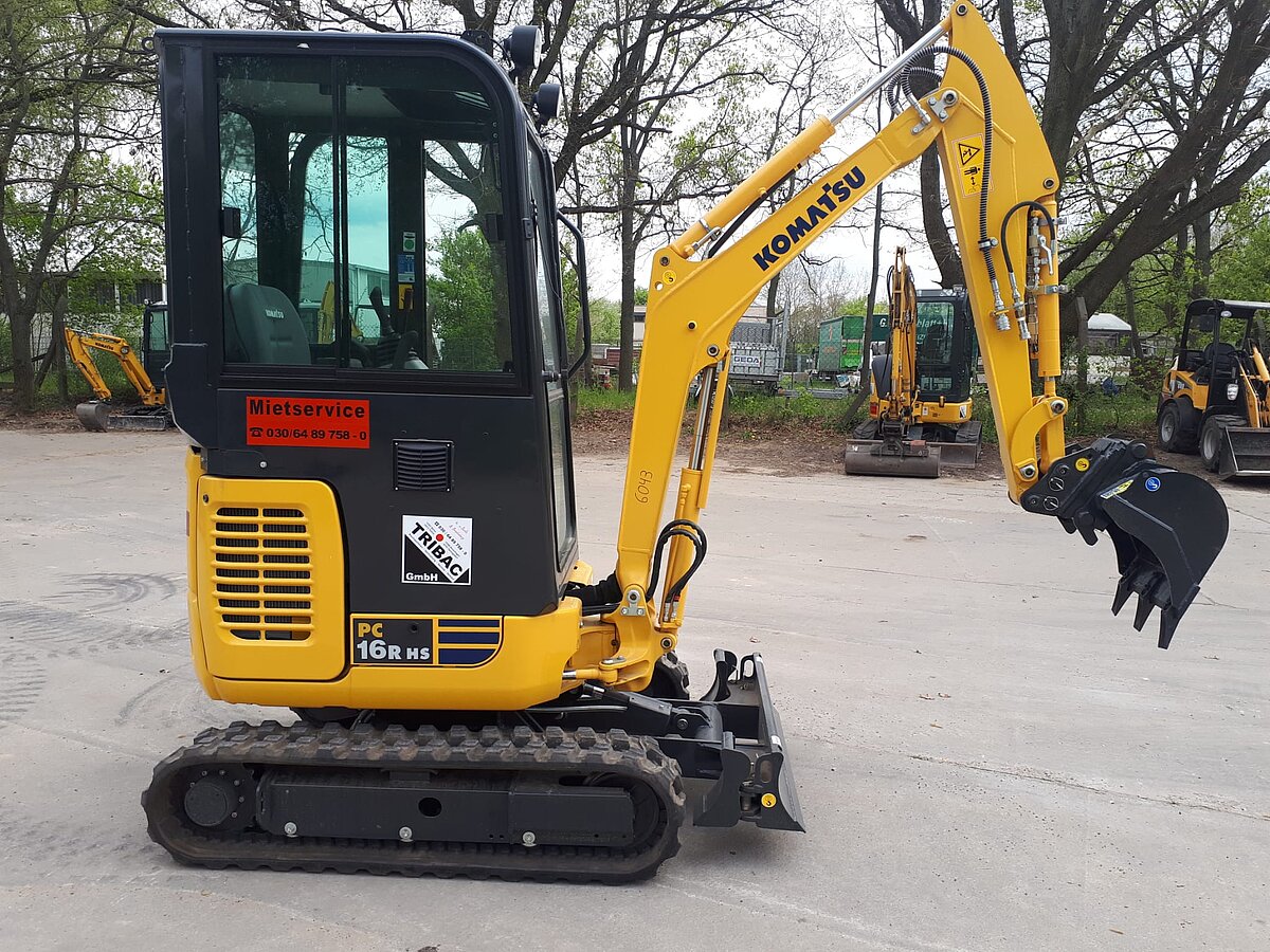Komatsu, PC16R-3HS K