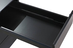 Rollcontainer / Steelcase 'Implicit' / schwarz / 80 cm