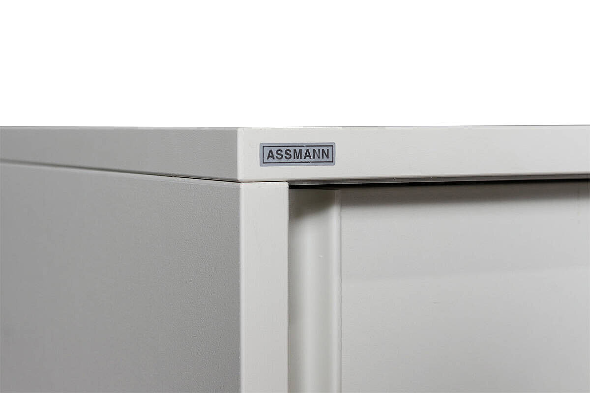 Sideboard / Assmann / weiß / 2 Ordnerhöhen / 160 cm