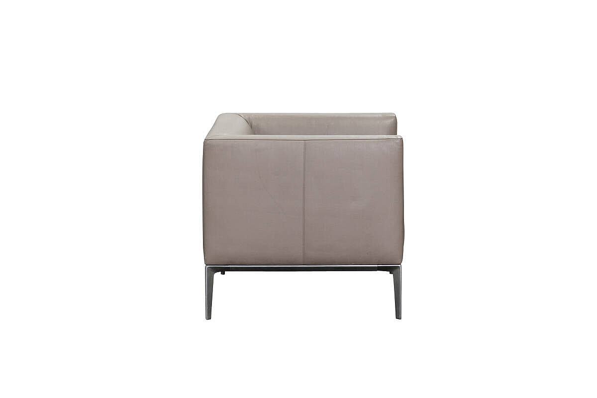 Loungesessel / Armchair / Walter Knoll 'Jaan 780' / Leder beige
