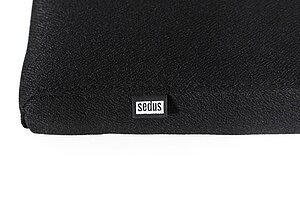 Sitzkissen für Rollcontainer 60 cm in schwarz