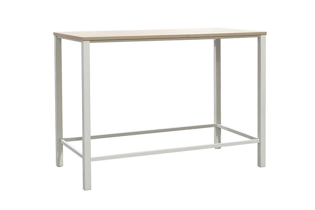 Hochtisch / Bench / Kinnarps 'Works' / graueiche / 160 x 80cm