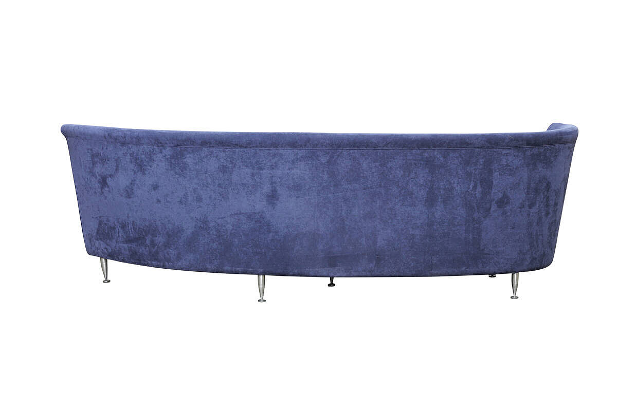 Sofa / MOROSO 'NewTone' / Alcantara Velour blau