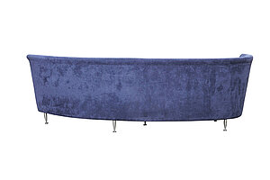 Sofa / MOROSO 'NewTone' / Alcantara Velour blau
