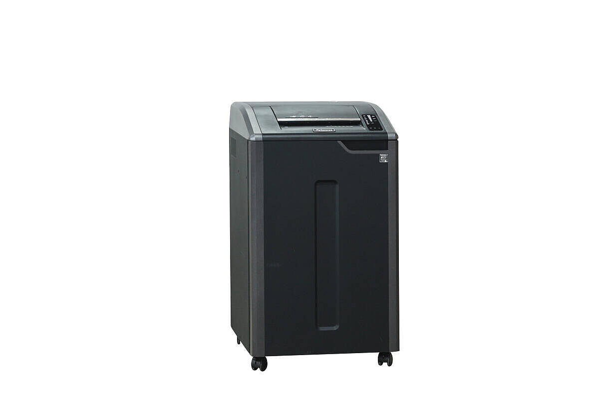 Mobiler Aktenvernichter / Fellowes 'Powershred 425Ci / schwarz - NP 2010 EUR