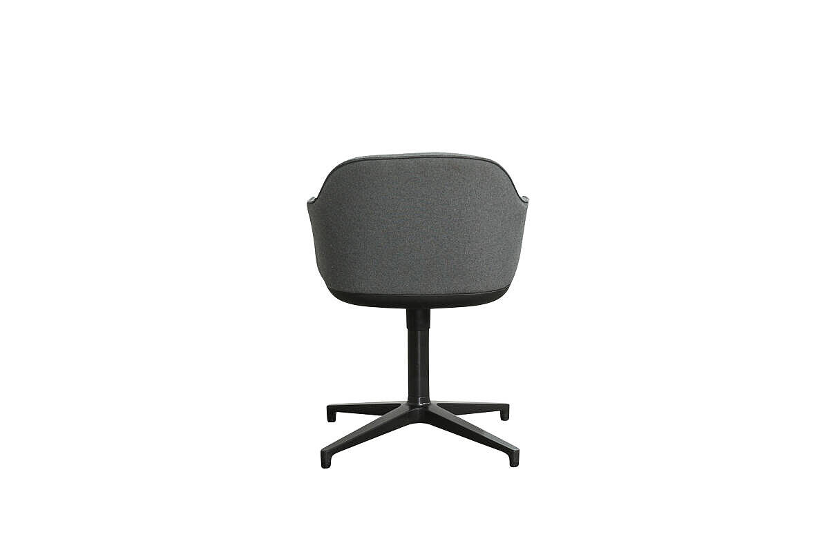 Konferenzstuhl / vitra 'Softshell Chair' / grau / NP 879 EUR