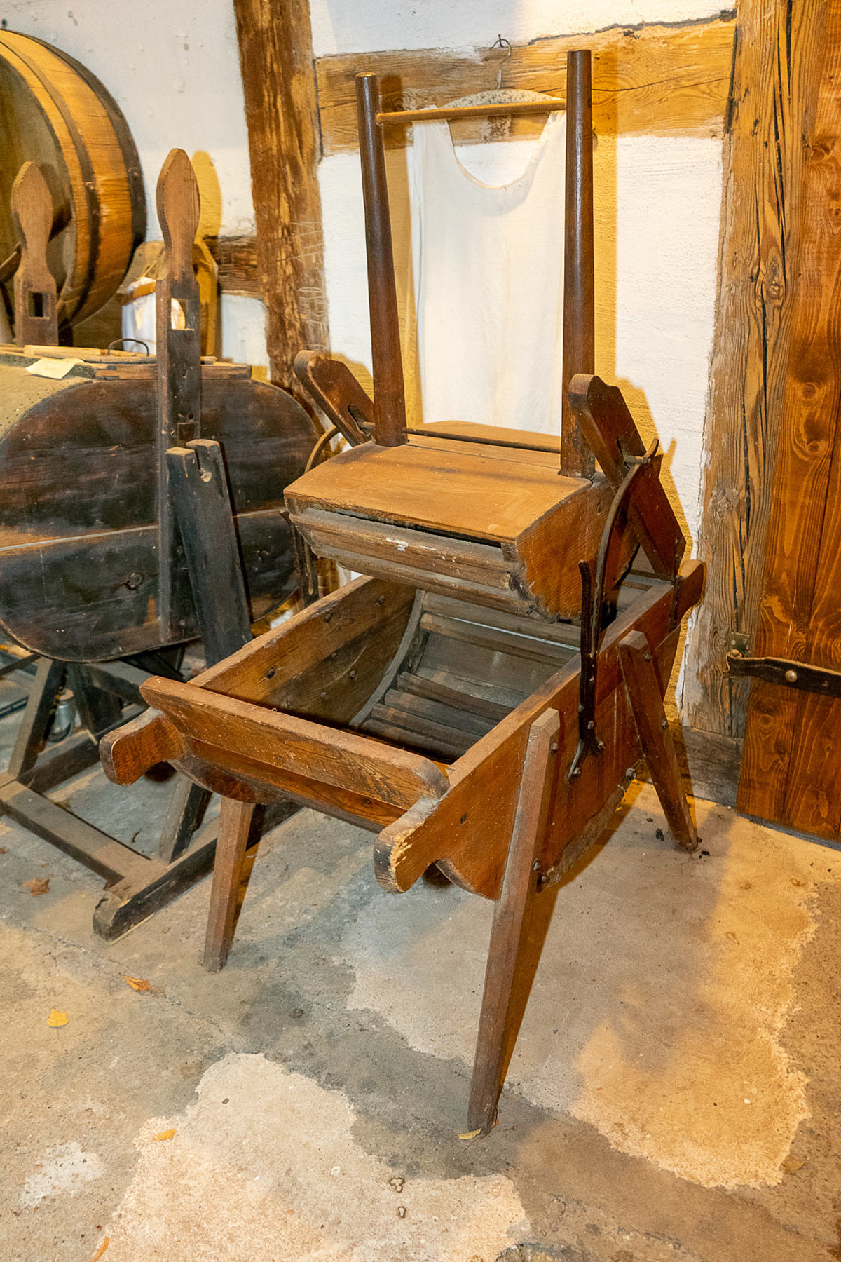 Waschrumpel circa 250 Jahre alt