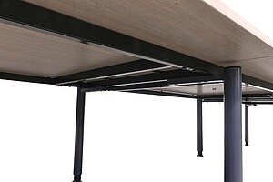 Besprechungstisch / Oka / eiche hell / 480 x 140 cm