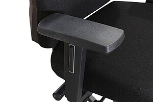 Bürodrehstuhl / Dauphin 'Shape' / schwarz / 2D Armlehnen