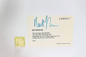 Bild 'Berlin' von Matthew Picton, 60 x 71 cm