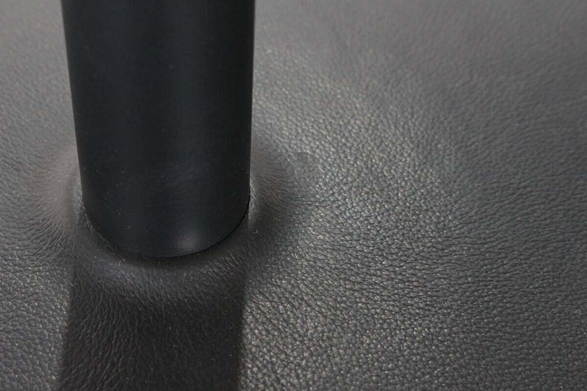 Stehhilfe / Hocker / Haworth 'Comforto 1' / schwarz/schwarz / NP 581 EUR