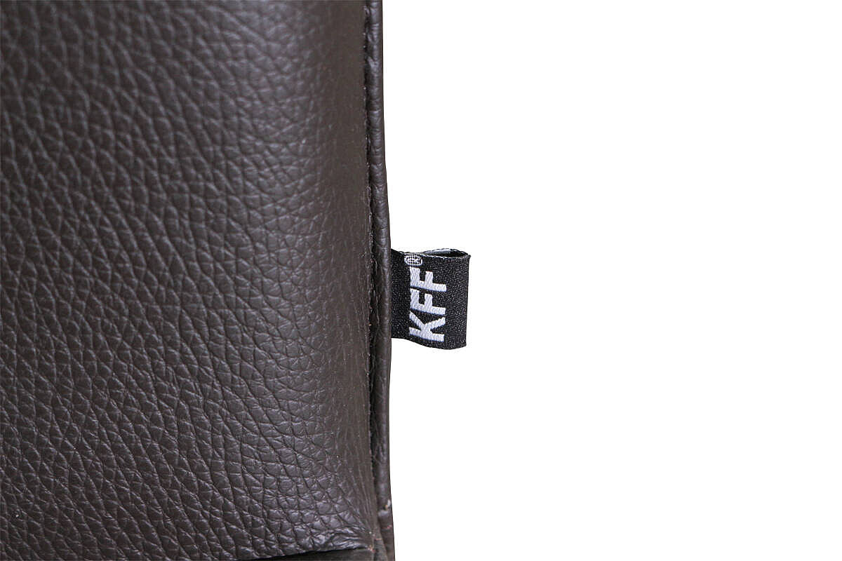 Freischwinger / KFF 'Aura' / Leder in braun