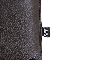 Freischwinger / KFF 'Aura' / Leder in braun