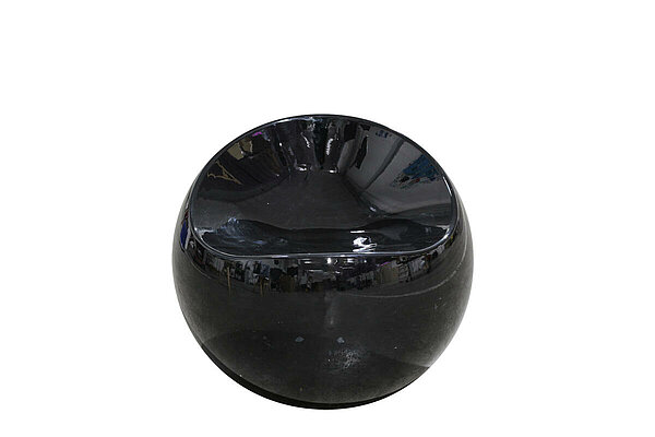 DU PONT / Ball Chair / Finn Stone / schwarz