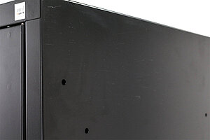Stahl-Fächerschrank / C+P 'S 3000 Evolo' / schwarz / 12 Fächer / Digitales Zahlenschloß