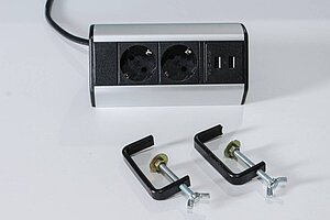 Steckdosenleiste / Auftischsteckdose / Götessons 'Power Clamp'