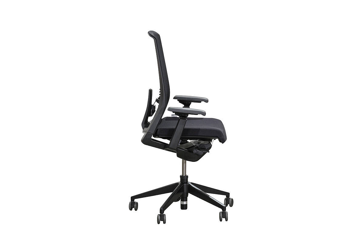 Neuwertig / Bürodrehstuhl / Haworth 'SWIVEL CHAIR' / Netzrücken / schwarz