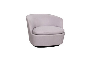 'ORLA' Loungesessel in rose´ von cappellini - Design: Jasper Morrison / NP 3360 EUR