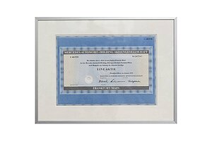 3er Set / Originalaktien / Daimler-Benz / Mercedes