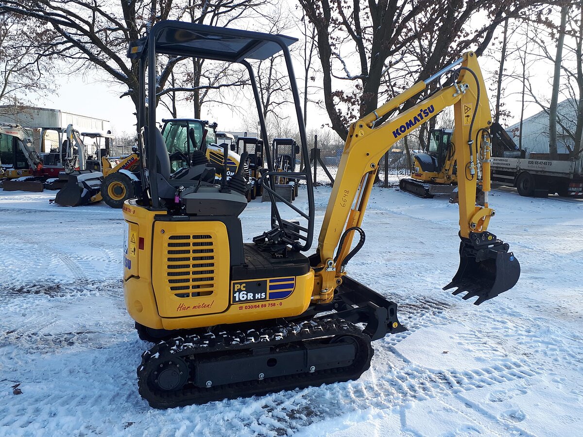 Komatsu, PC16R-3HS F
