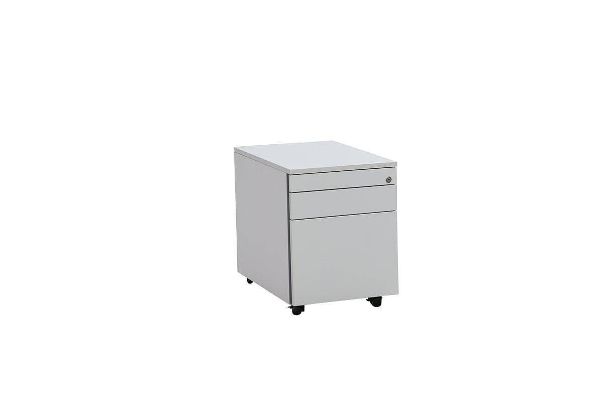 Rollcontainer / Ophelis / Privatfach / weiß / 60 cm