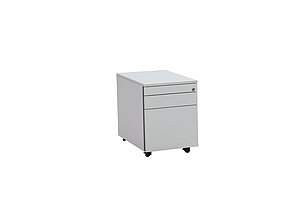 Rollcontainer / Ophelis / Privatfach / weiß / 60 cm