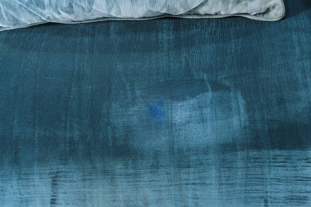 2-tlg. Modulsofa / bolia 'Cosy' / Samtstoff petrol