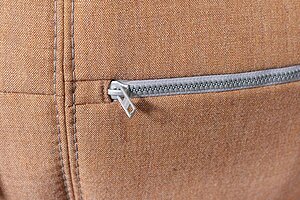 Hocker / ergonomisches Sitzelement / Götessons 'Office Ballz Small' / orangebraun / NP 347 EUR