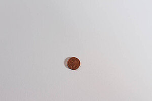 125 x 75 cm Schreibtisch / Besprechungstisch in perlgrau Z3 von USM Haller