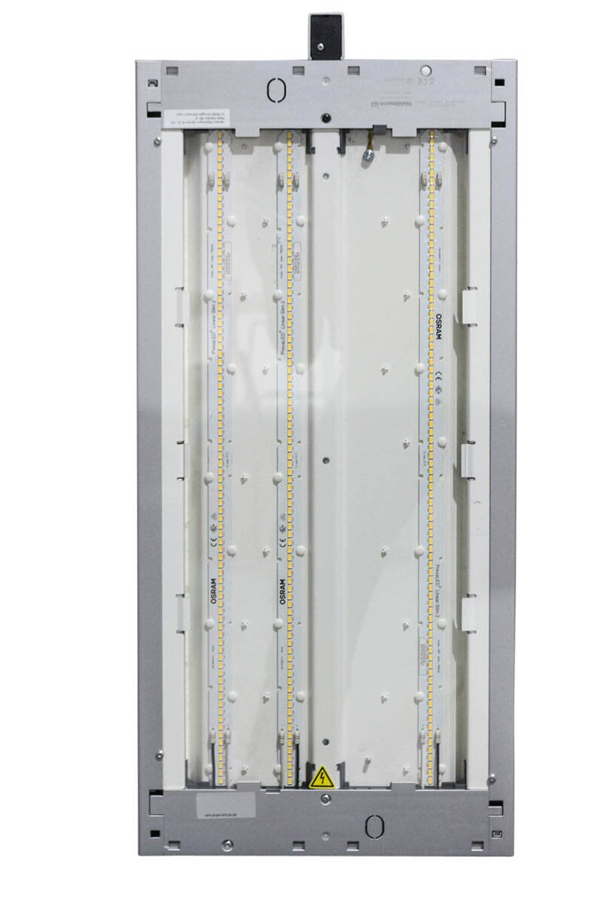 Stehleuchte / Waldmann 'LAVIGO - DP 372/R' / silber