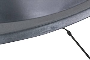 Besucherstuhl / Haworth 'Very' / Kunststoffschale / anthrazit / Kufengestell schwarz