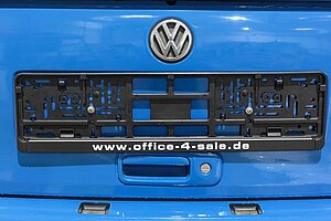 2-tlg. Sitzgruppe 'VW POLO' / blau - NP 9500 EUR