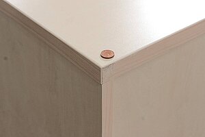 Sideboard / Narbutas 'Choice' / ahorn / Schiebetüren weiß / 120 cm