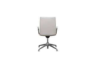 Konferenzsessel / Brunner 'fina soft' / Leder beige