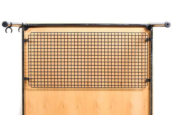 Kabelrost / USM Haller / schwarz / für Tischtiefe 100 cm