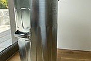 Verzinkte Tonne