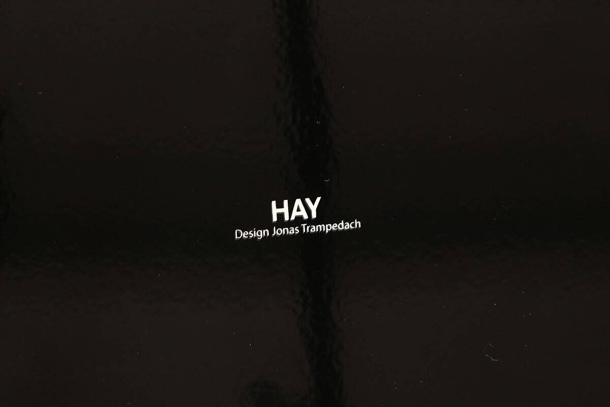 Barhocker / HAY 'CORNET' / eiche / Stahl schwarz
