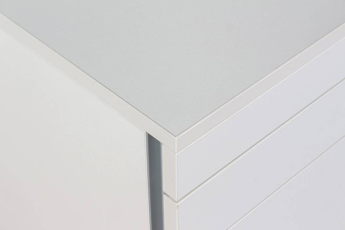 Rollcontainer / Ophelis / Privatfach / weiß / 60 cm