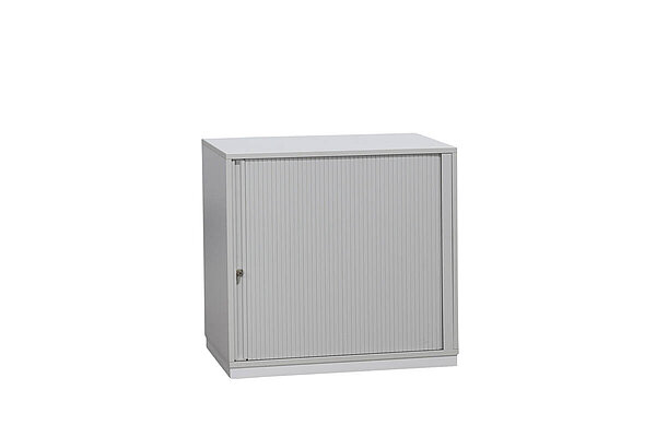 Sideboard / Ophelis Pfalzmöbel / weiß / Querrolllade / Sockel weiß