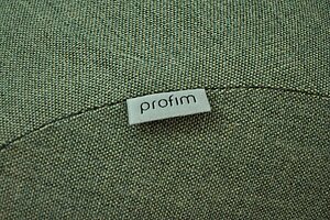 Besucherstuhl / profim 'Fan 10 HW' / Sitzschale Stoff grün