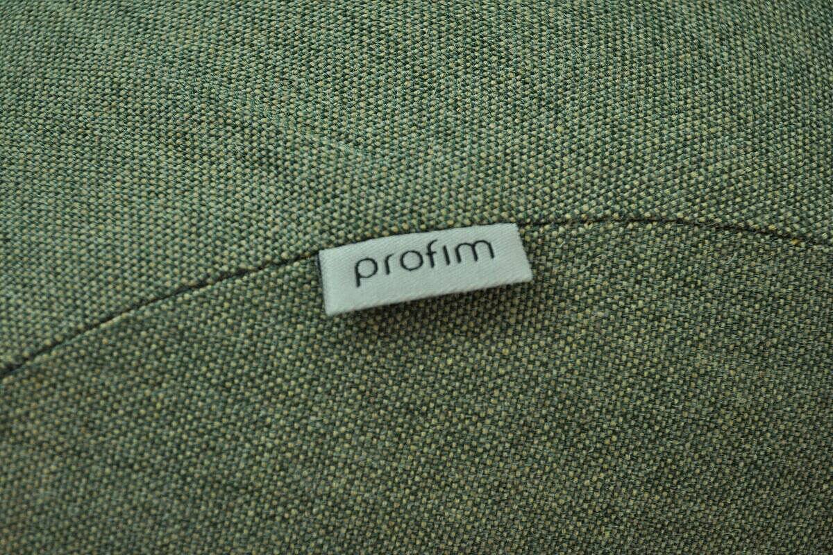 Besucherstuhl / profim 'Fan 10 HW' / Sitzschale Stoff grün