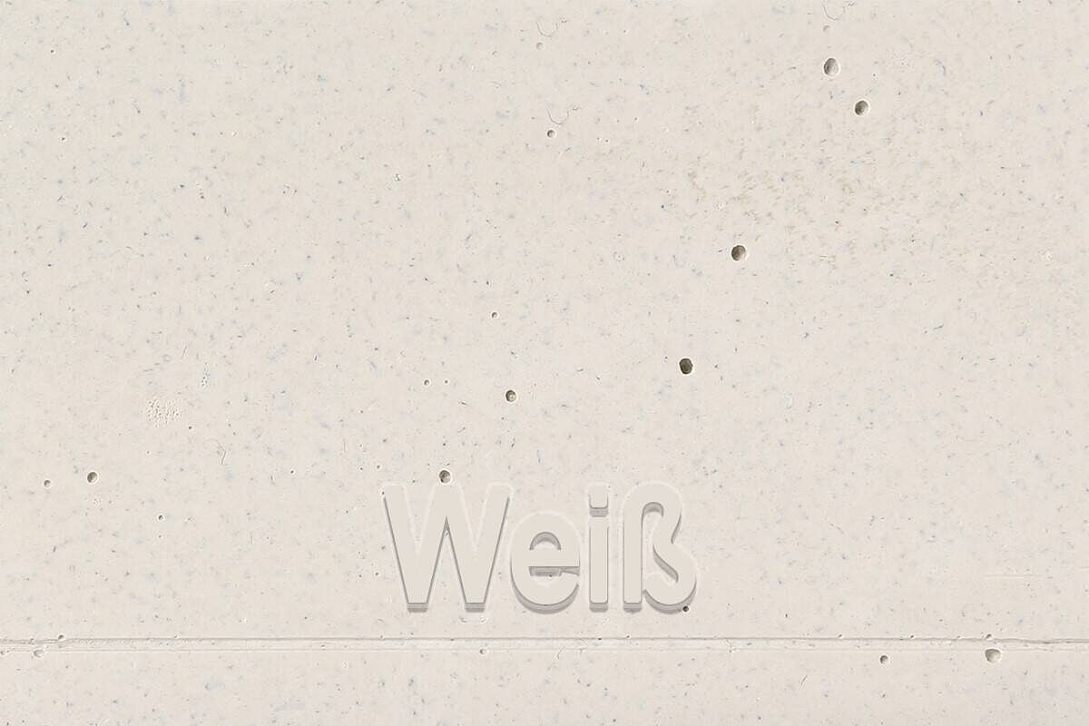 Beton-Blumenkübel 'Triptik' in der Ausführung 'Triptik 2' in weiß - Design: Sacha Lakic