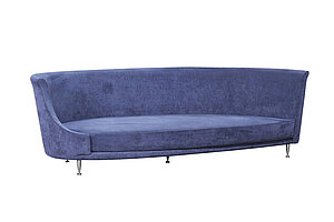 Sofa / MOROSO 'NewTone' / Alcantara Velour blau